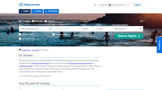
                            13. Skyscanner – Compare S7 Airlines Flight Information