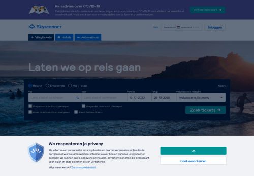 
                            12. Skyscanner | Vergelijk gratis goedkope vliegtickets
