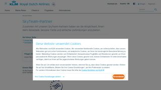 
                            13. SkyTeam-Partner - KLM.com