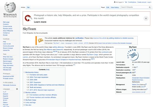
                            11. SkyTeam – Wikipedia