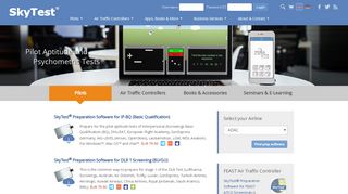 
                            7. SkyTest® Preparation Software for Pilot and Air Traffic Controller Tests