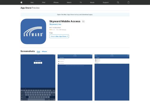 
                            6. Skyward Mobile Access on the App Store - iTunes - Apple