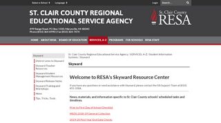 
                            8. Skyward - St. Clair County Regional Educational Service Agency