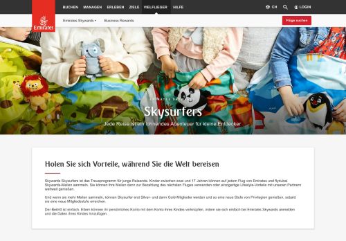 
                            8. Skywards Skysurfers | Emirates Skywards | Emirates Schweiz