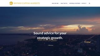 
                            10. Skyway Capital Markets | From Experience Comes Perspective