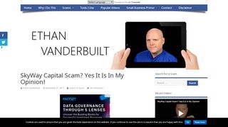 
                            11. SkyWay Capital Scam? Yes It Is In My Opinion! - Ethan Vanderbuilt