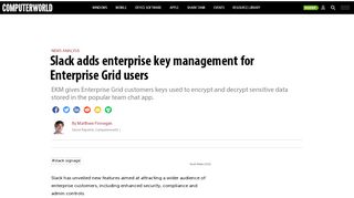 
                            6. Slack adds enterprise key management for Enterprise Grid users ...