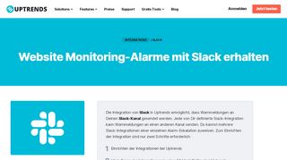 
                            12. Slack-Integration | Uptrends