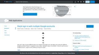 
                            13. Slack sign in with multiple Google accounts - Web Applications ...
