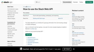 
                            8. Slack Web API | Slack