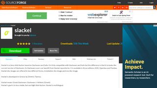 
                            5. slackel download | SourceForge.net