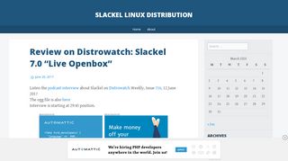 
                            3. Slackel Linux Distribution