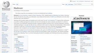 
                            11. Slackware - Wikipedia