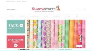 
                            12. SlantaStoffe - Baumwollstoffe, Kinderstoffe, Gummikordel online ...