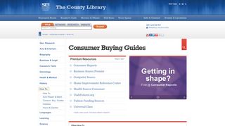 
                            9. SLCoLibrary.org: Consumer Buying Guides