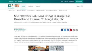 
                            13. Slic Network Solutions Brings Blazing Fast Broadband ...