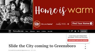 
                            12. Slide the City coming to Greensboro | Local News | greensboro.com