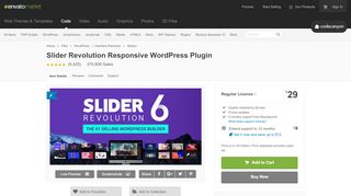 
                            7. Slider Revolution Responsive WordPress Plugin by themepunch ...