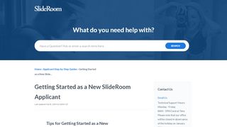 
                            4. SlideRoom | Getting Started as a New SlideRoom Appli...