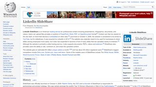 
                            10. SlideShare - Wikipedia