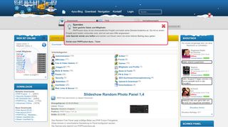 
                            9. Slideshow Random Photo Panel 1,4 | Downloads - PHPFusion-4you.de