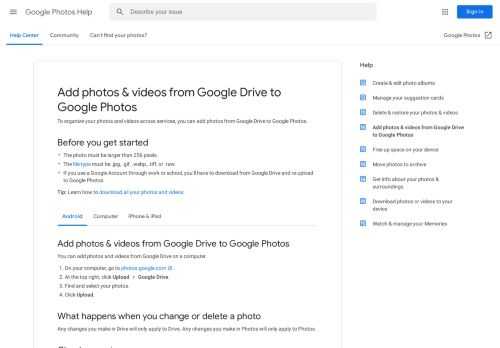 
                            6. Slik fungerer Google Foto med Google Disk - På Android-enheter ...