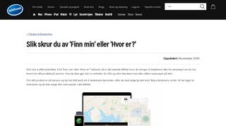 
                            9. Slik skrur du av Finn iPhone | Eplehuset