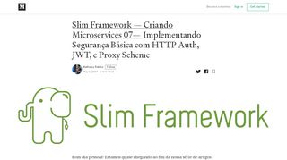 
                            2. Slim Framework — Criando Microservices 07— Implementando ...