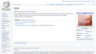
                            5. SLiM - Wikipedia