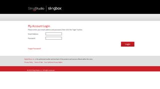 
                            4. Sling Media, Inc. Online Store - Login - Slingbox