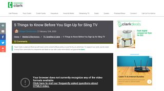 
                            12. Sling TV: 5 things to know before you sign up - Clark Howard