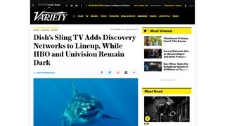 
                            11. Sling TV Adds Nine Discovery Networks to Streaming ...
