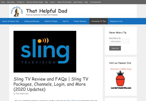 
                            10. Sling TV: Review of Sling TV Packages, Channels, Login, and More ...
