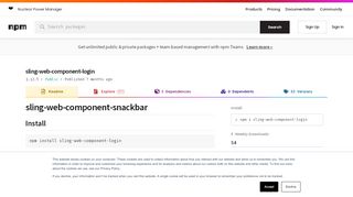 
                            11. sling-web-component-login - npm