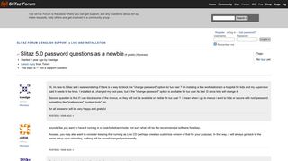 
                            7. Slitaz 5.0 password questions as a newbie « SliTaz Forum