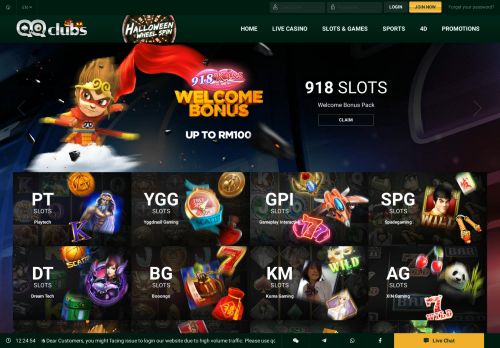
                            10. Slot Games Online Malaysia | Play slots with iOS & Android - QQclubs