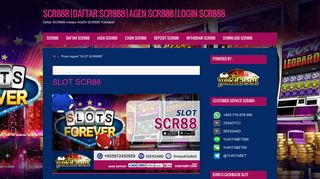 
                            4. SLOT SCR8888 | SCR888 | DAFTAR SCR888 | AGEN ...