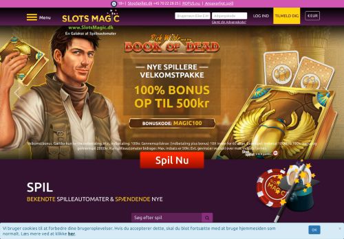 
                            3. SlotsMagic Casino: Verdensklasse Spil og Belønninger Her