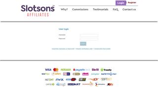 
                            1. Slotsons - Login - Why join Slotsons affiliates