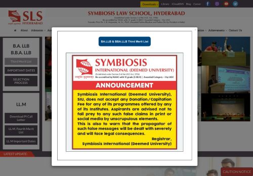 
                            3. SLS Hyderabad: Symbiosis Law School | Best Law colleges in ...