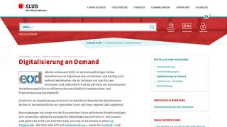 
                            9. SLUB Dresden: Digitalisierung on Demand