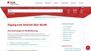 
                            12. SLUB Dresden: Zugang zum Internet über WLAN