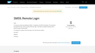 
                            3. SM59, Remote Login - archive SAP