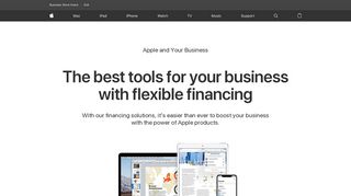 
                            3. Small and Medium-Size Business Financing - Business - Apple