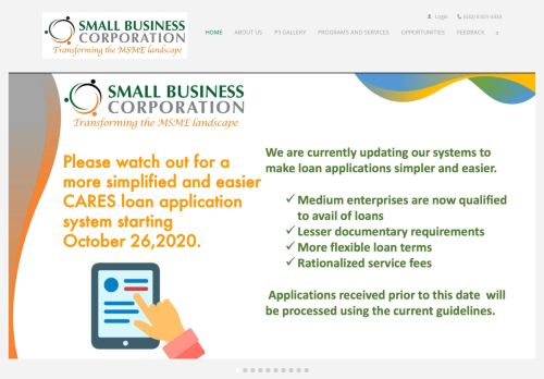 
                            9. Small Business Corporation: Home