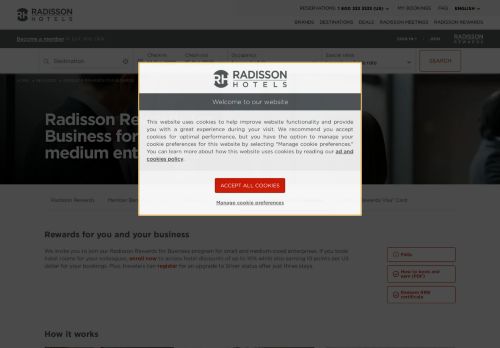 
                            11. Small + Medium Enterprise - Radisson Rewards