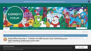 
                            10. Small Office Security 2 - Problem mit UBS Access Card, Verbindung ...