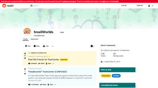 
                            7. SmallWorlds - Reddit
