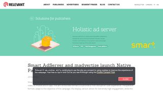 
                            11. Smart AdServer and madvertise launch Native Parallax format | Relevant