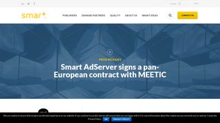 
                            12. Smart AdServer signs a pan-European contract with MEETIC - Smart